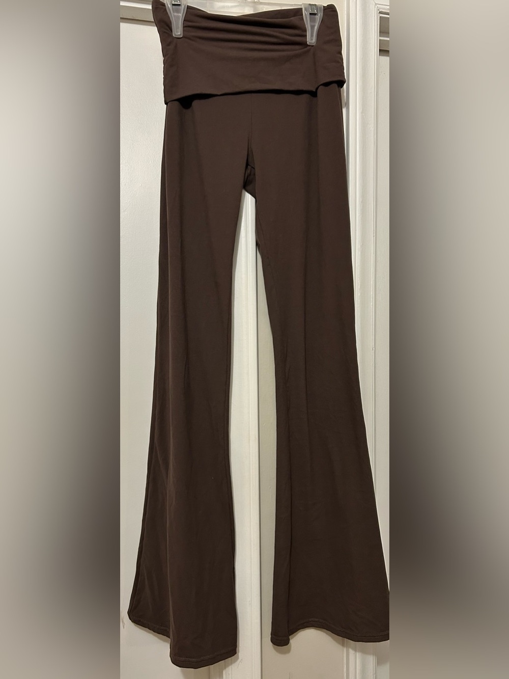 Women’s Brown Flared Leggings